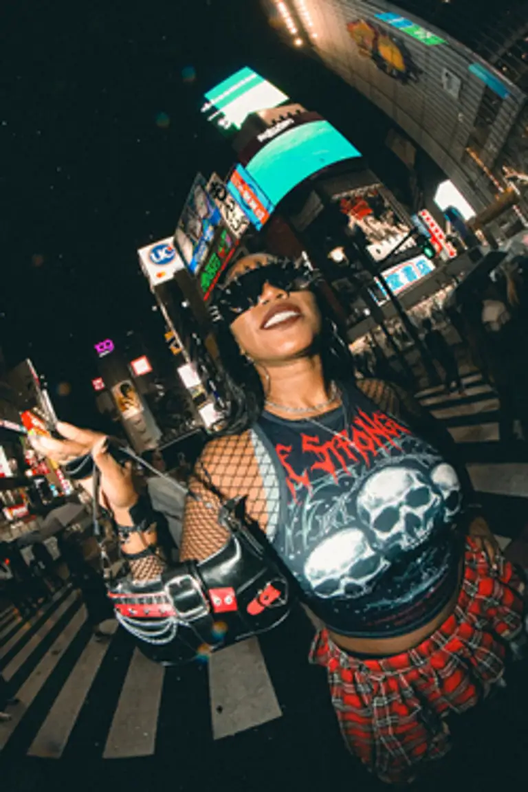 A fashion-led street portrait in Shibuya